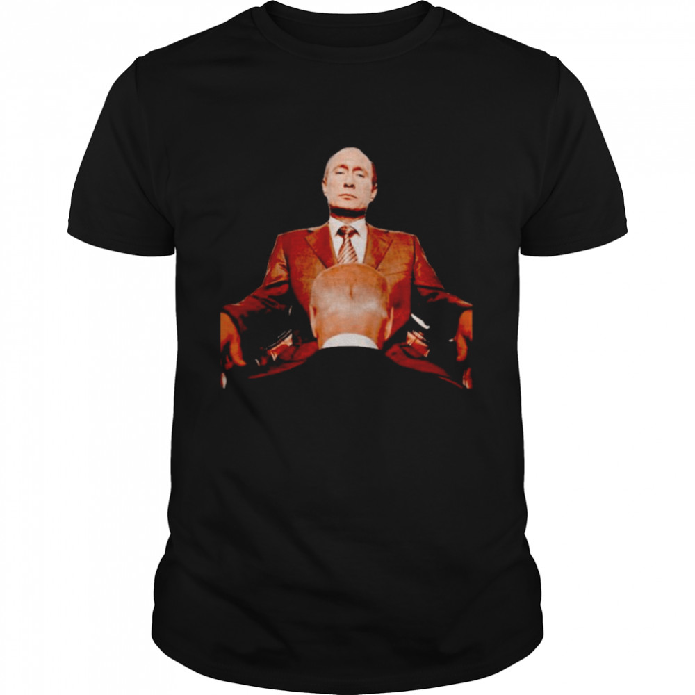 Joe Biden kneeling with Putin shirt Classic Men's T-shirt