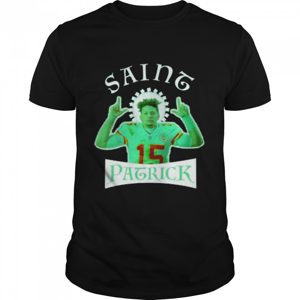 Kansas City Chiefs Patrick Mahomes saint patrick shirt Classic Men's T-shirt