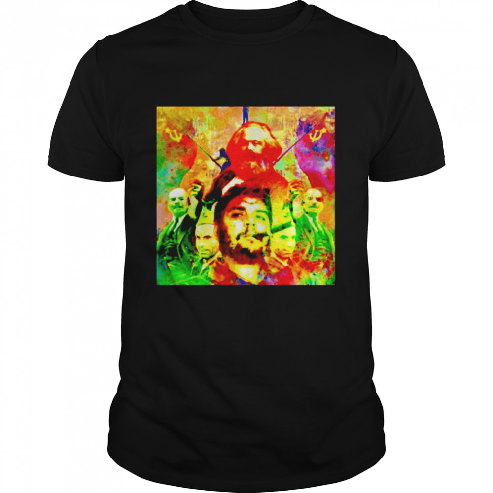 Marxist may day benefit art shirt Classic Men's T-shirt
