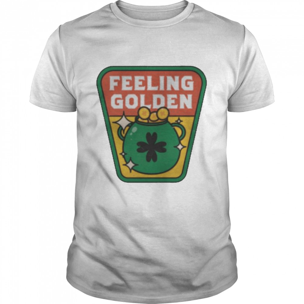 St Patrick’s day feeling golden shirt Classic Men's T-shirt