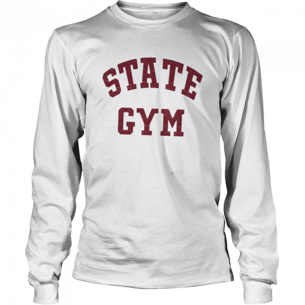 State Gym shirt Long Sleeved T-shirt