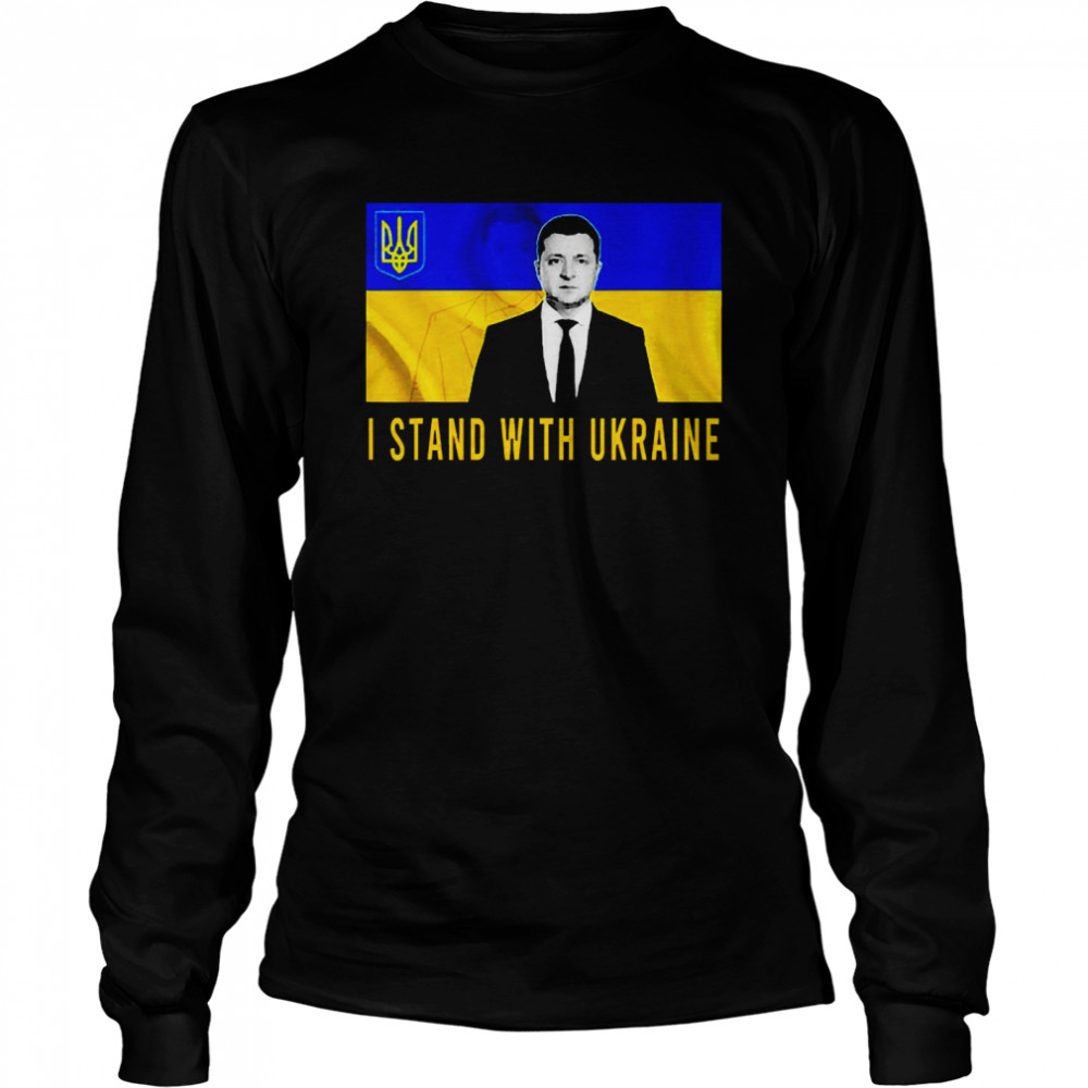 Volodymyr Zelensky Not All Heroes Wear Capes Support Ukraine Long Sleeved T-shirt