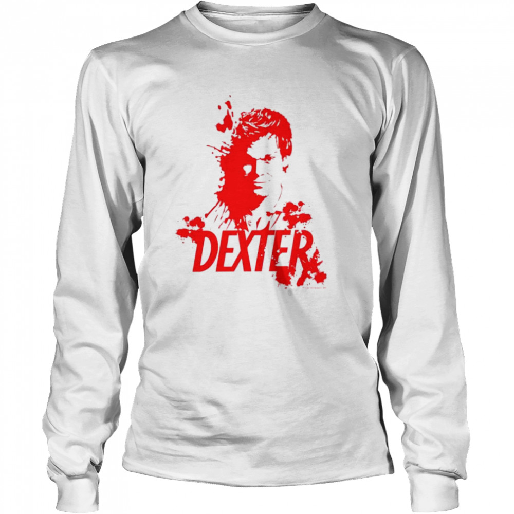 Dexter Blood Spatter Dexter shirt Long Sleeved T-shirt