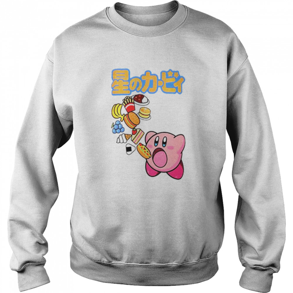 Kirby Food shirt Unisex Sweatshirt