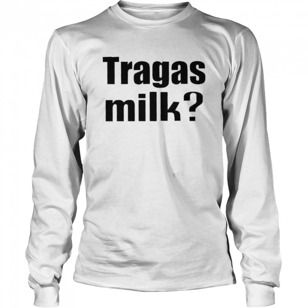 Tragas Milk shirt Long Sleeved T-shirt