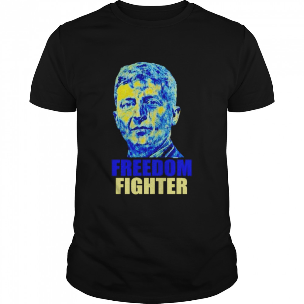 Volodymyr Zelensky freedom fighter Ukraine shirt Classic Men's T-shirt