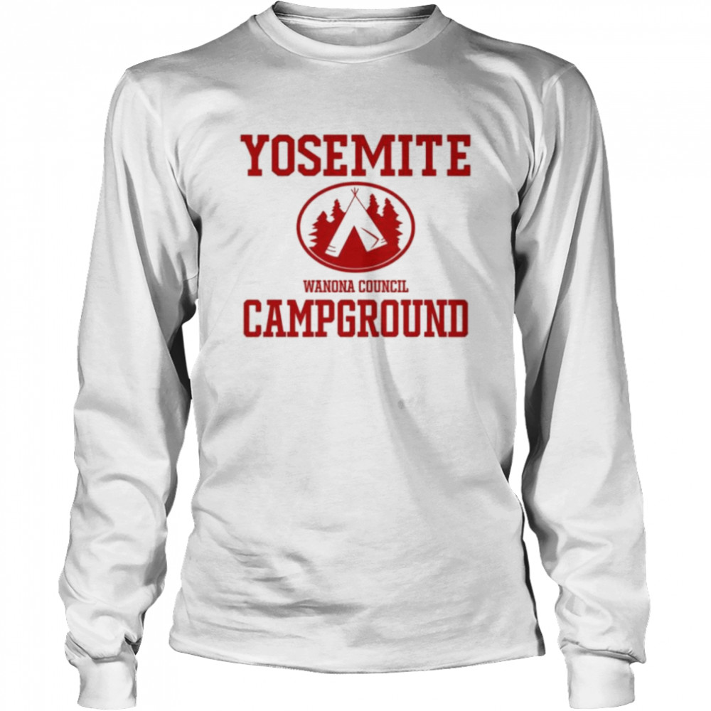 Yosemite Wanona Council Campground Lana Del Rey T- Long Sleeved T-shirt