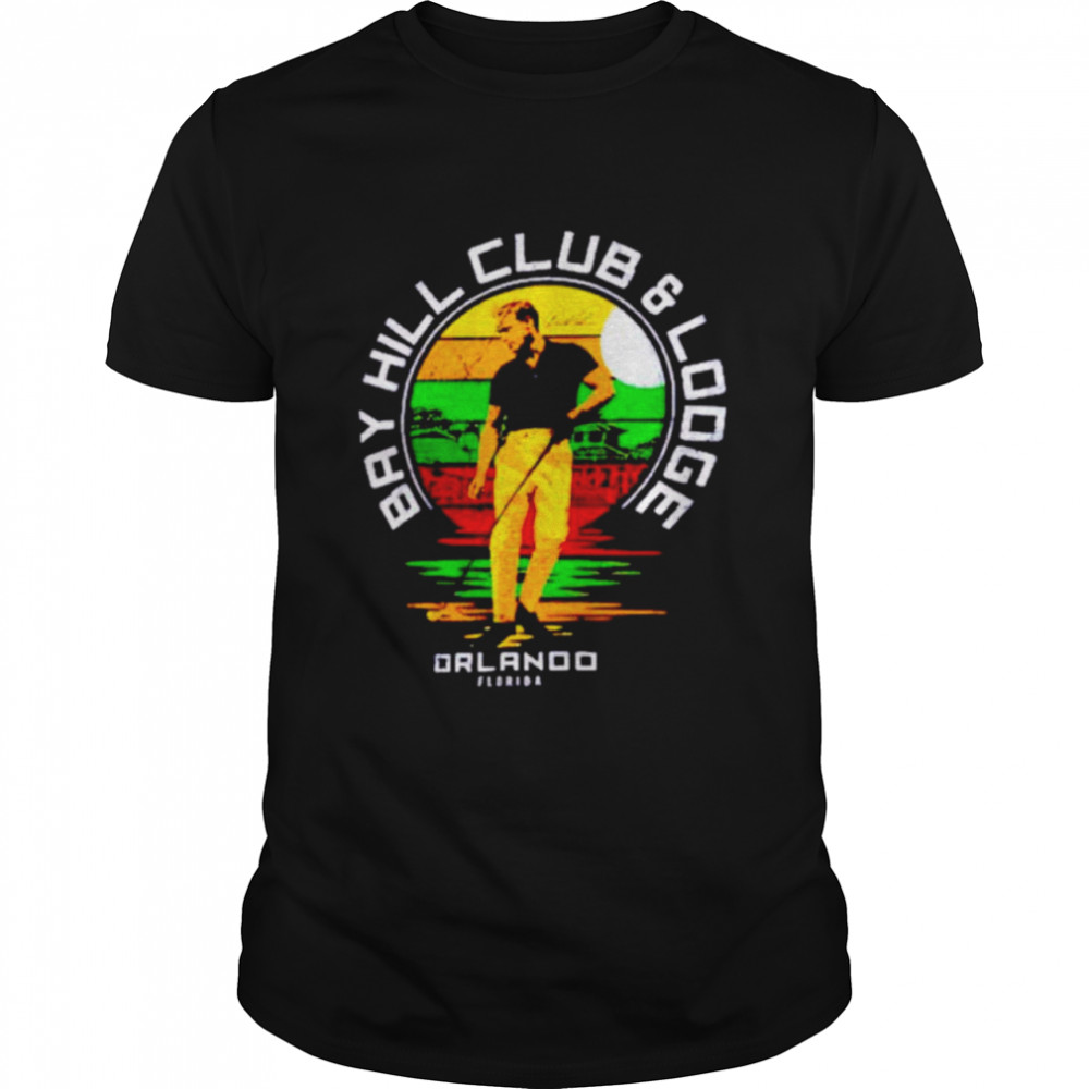 Arnold Palmer Bay Hill Club and Lodge Orlando Florida golf signature vintage shirt Classic Men's T-shirt