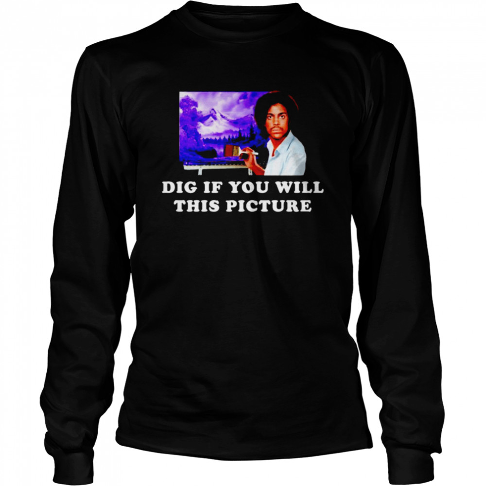 bob ross long sleeve t shirt