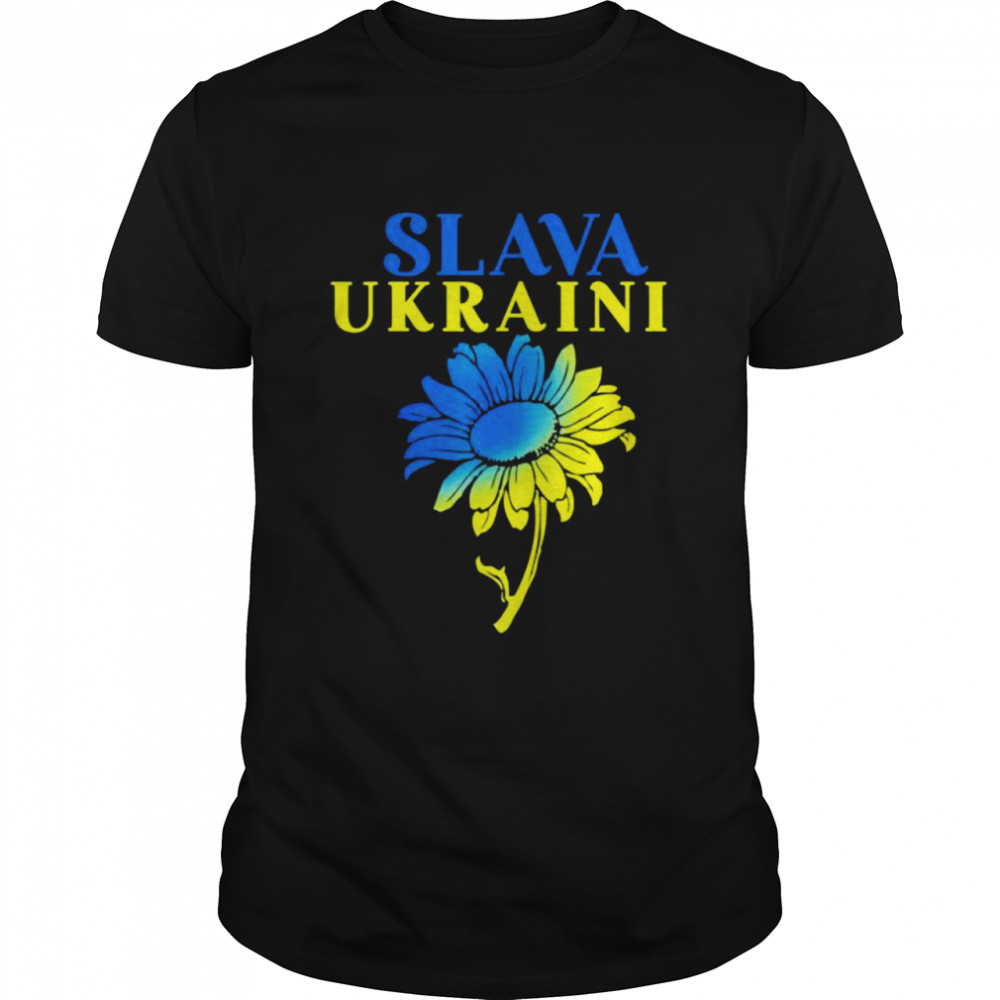 Slava Ukraini Sunflower Ukraine Peace Ukraine Shirt