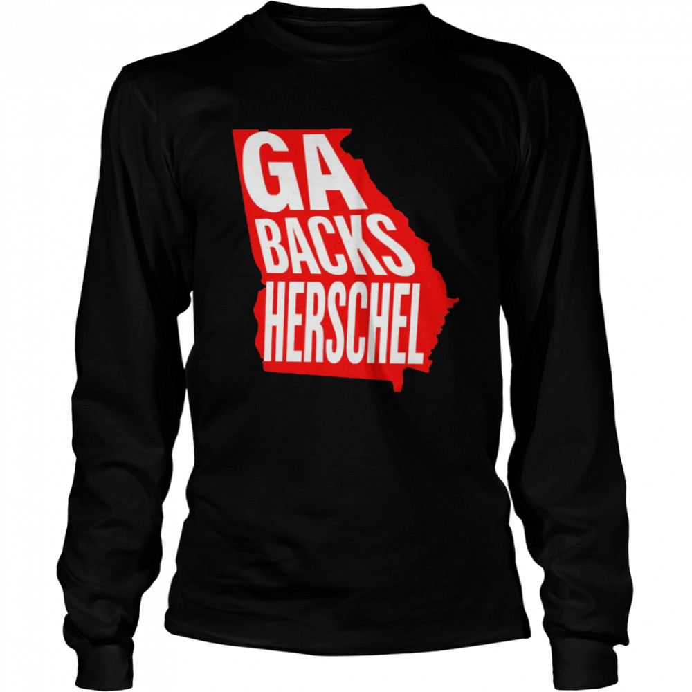 Ga Backs Herschel New  Long Sleeved T-shirt