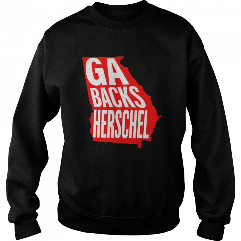 Ga Backs Herschel New  Unisex Sweatshirt