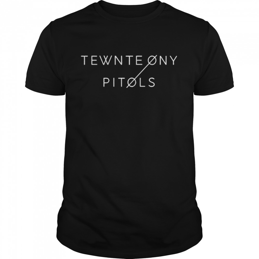 Tewnte Ony Pitols  Classic Men's T-shirt