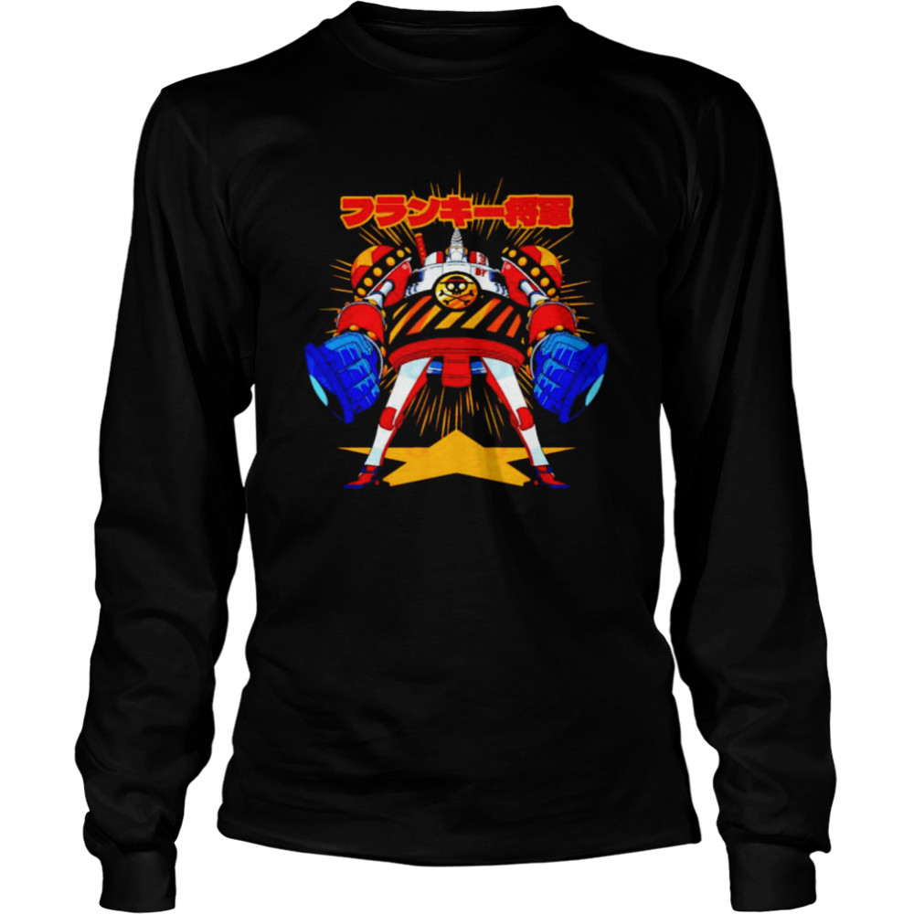 One Piece Franky Shogun shirt Long Sleeved T-shirt