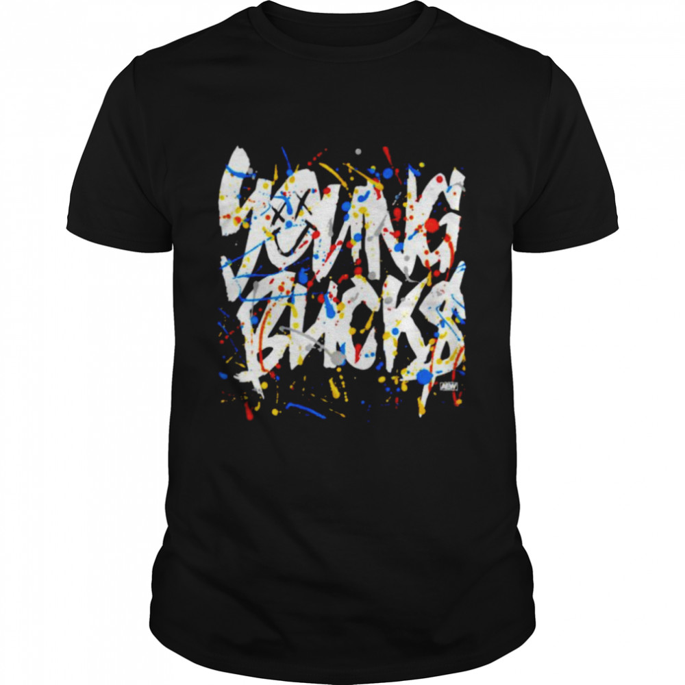 Young Bucks smile splatter shirt Classic Men's T-shirt