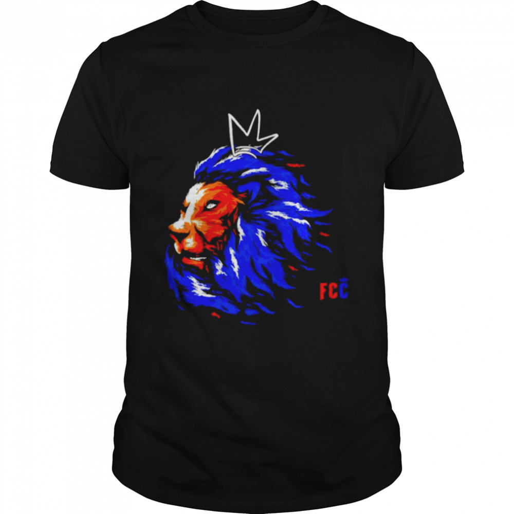 FC Cincinnati lion head sketch shirt