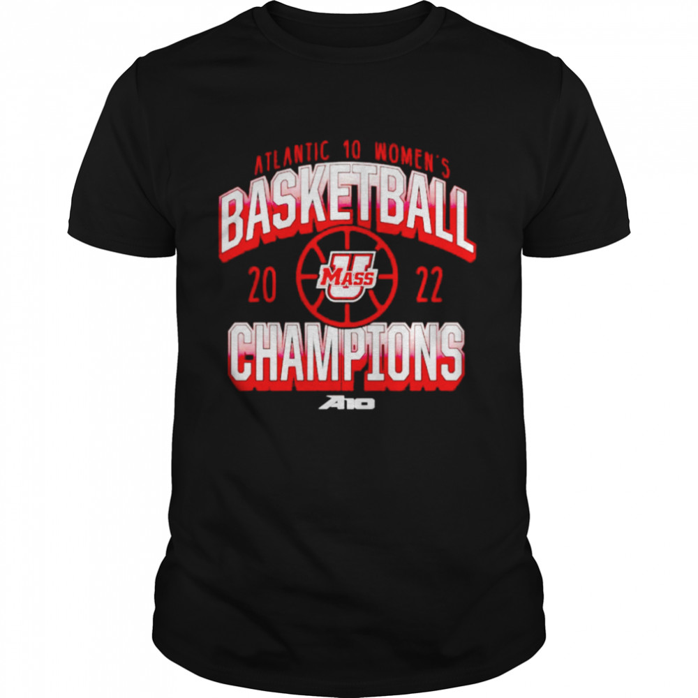 UMass Minutemen 2022 Atlantic 10 Women’s Basketball Conference Tournament Champions shirt Classic Men's T-shirt