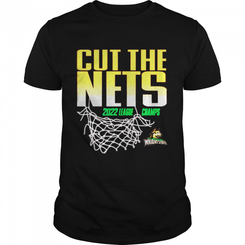 Wright State University cut the nets 2022 league champs shirt Classic Men's T-shirt