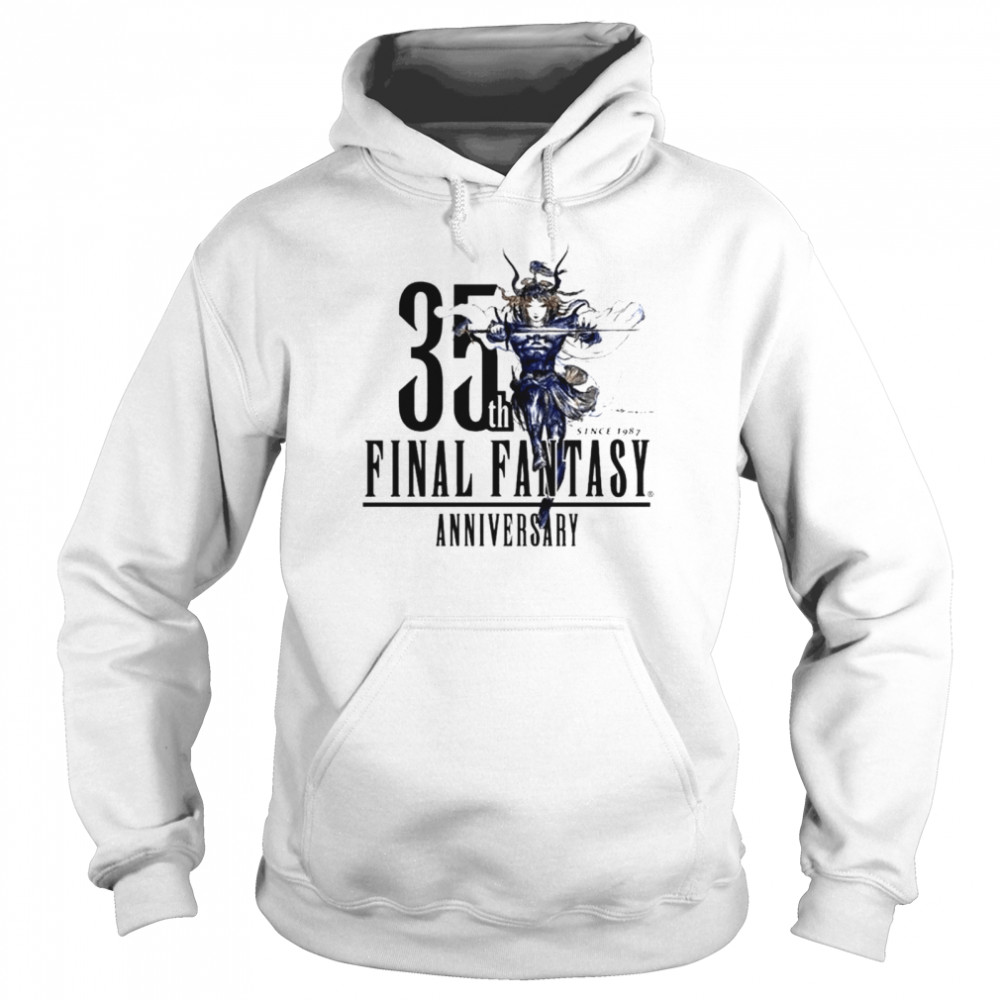 Final Fantasy 35Th Anniversary Unisex Hoodie