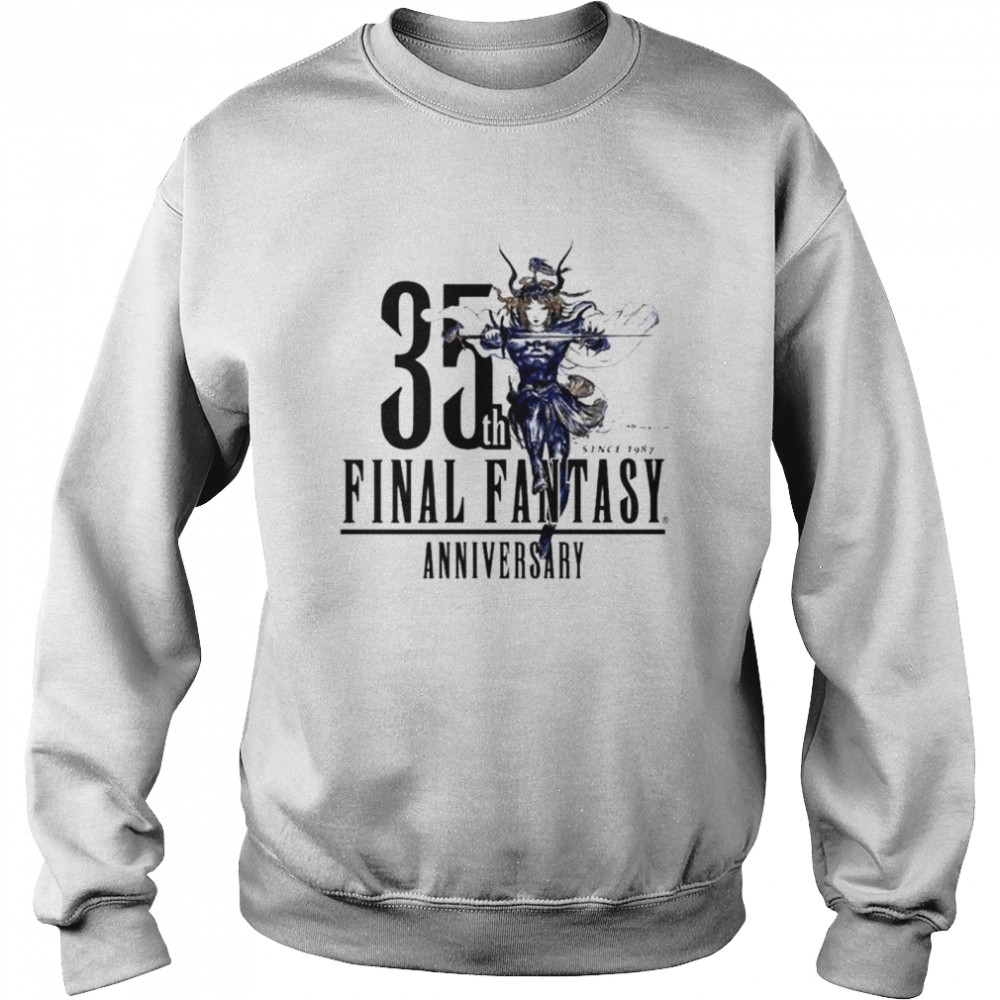 Final Fantasy 35Th Anniversary Unisex Sweatshirt