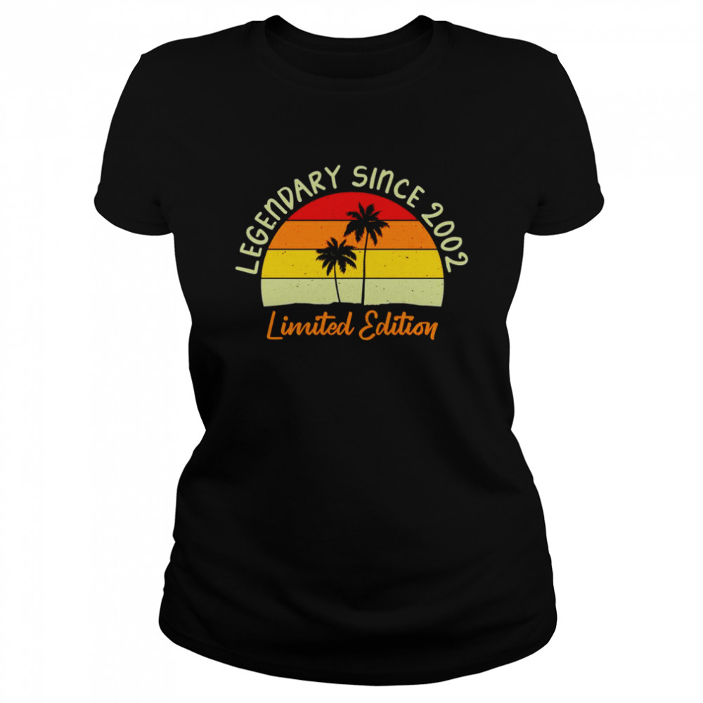 Legendary Since 2002s Original Vintage Retro Style Classic Women's T-shirt