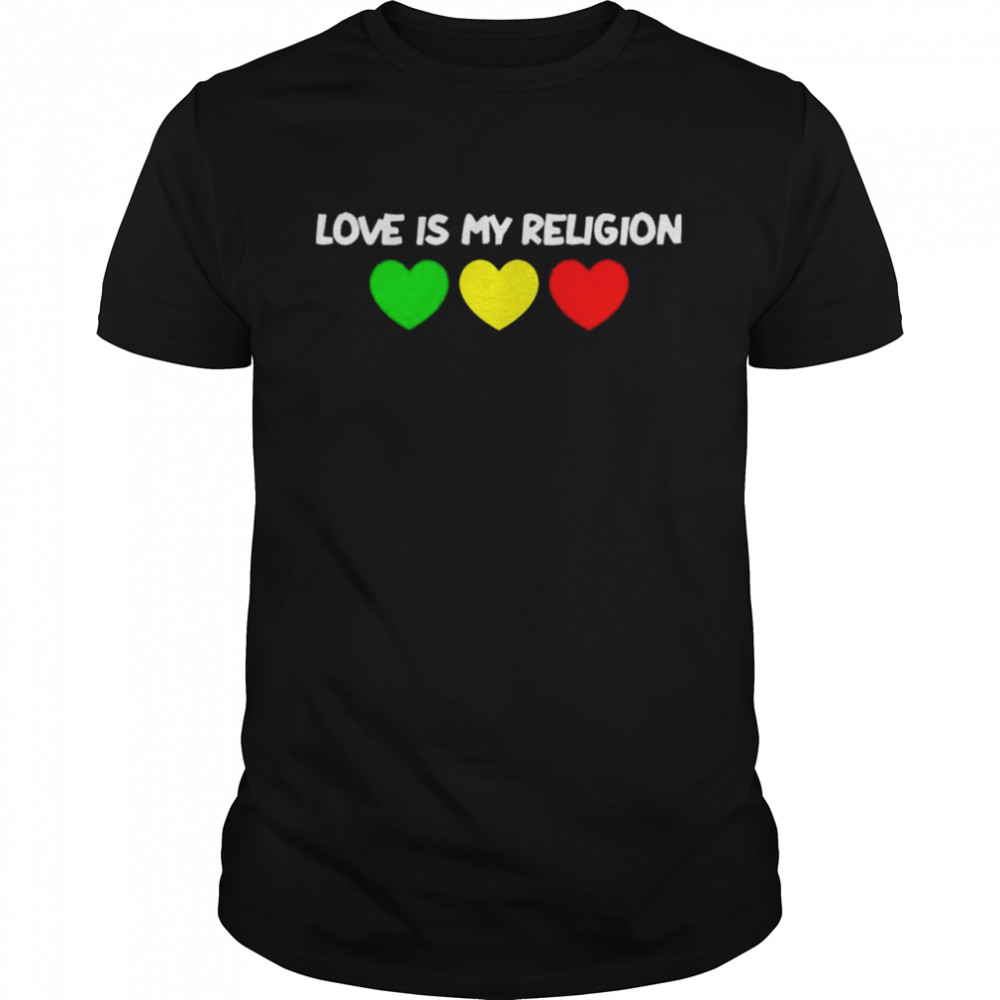 Love is my religion shirt Classic Men's T-shirt