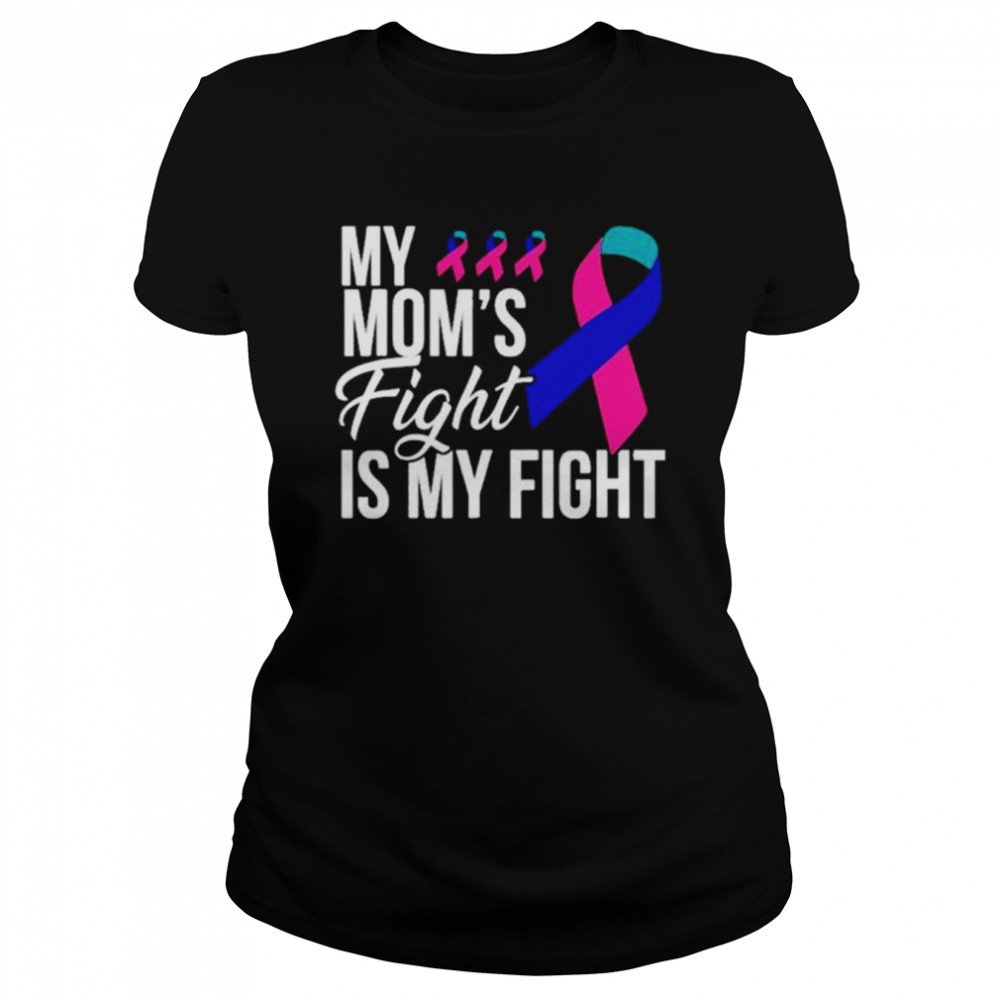 My mom’s fight is my fight shirt Classic Women's T-shirt