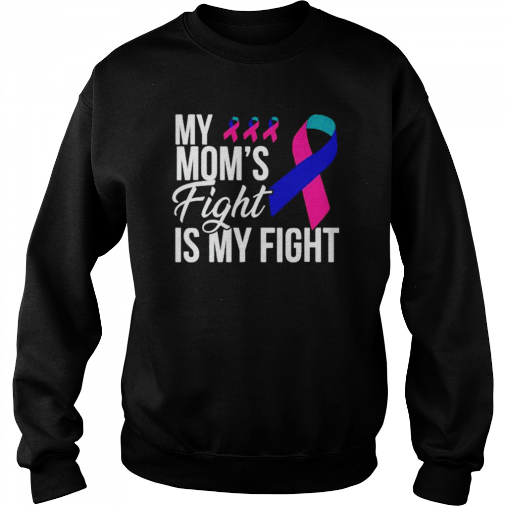 My mom’s fight is my fight shirt Unisex Sweatshirt