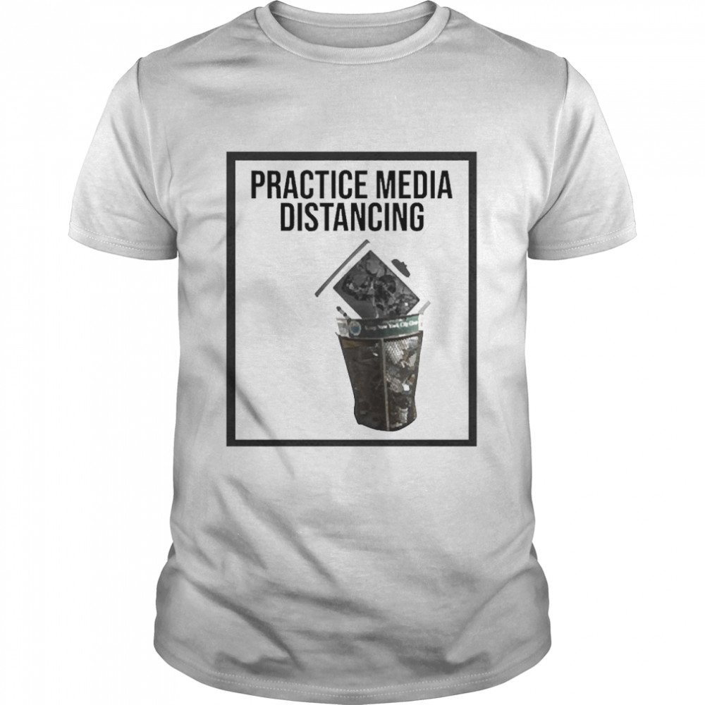 Practice Media Distancing Classic Men's T-shirt