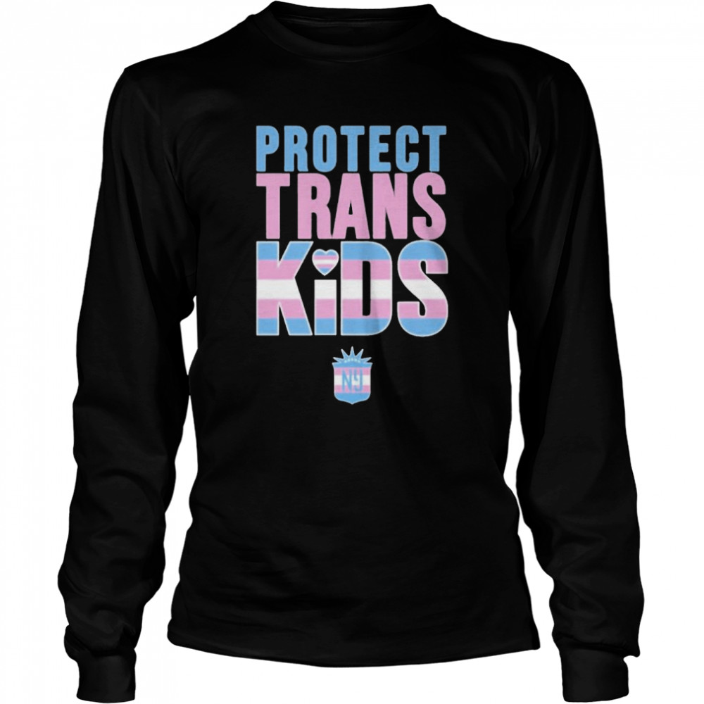 Protect Trans Kids Gotham FC Tie Dye shirt Long Sleeved T-shirt