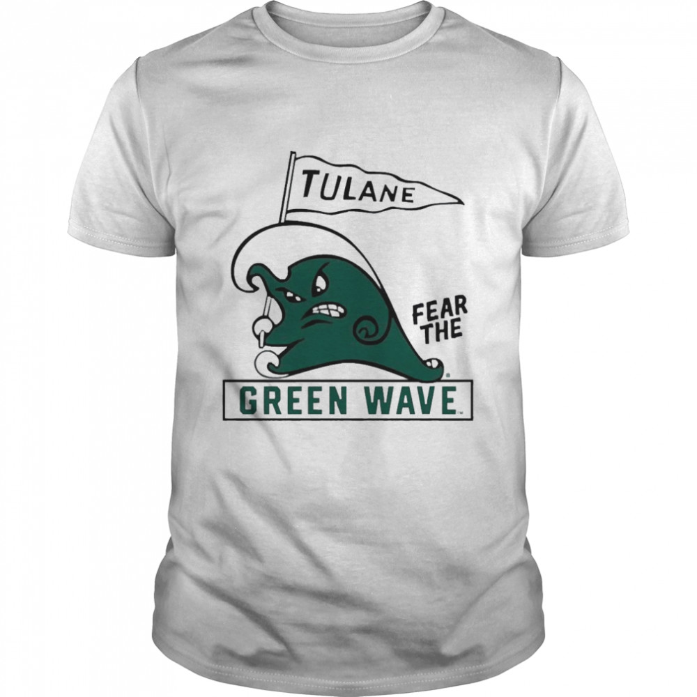 Retro Homefield Apparel Tulane Green Wave Classic Men's T-shirt