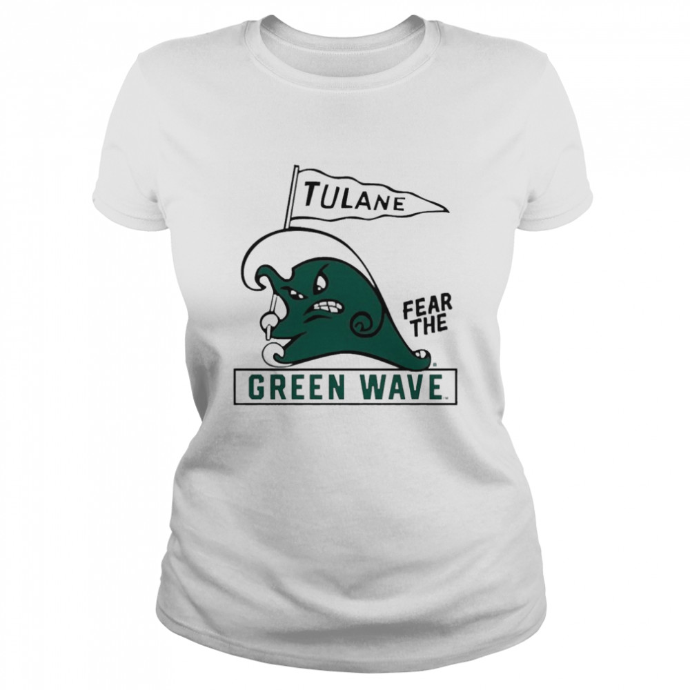 Retro Homefield Apparel Tulane Green Wave Classic Women's T-shirt