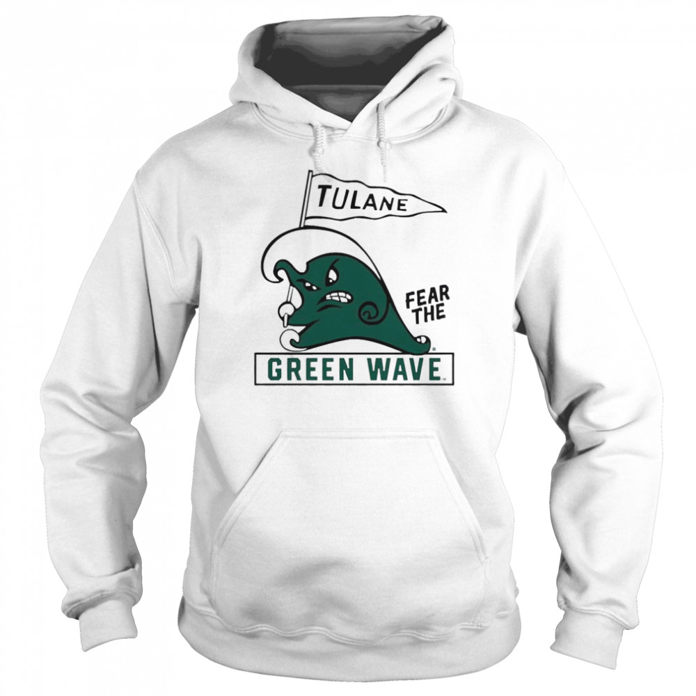 Retro Homefield Apparel Tulane Green Wave Unisex Hoodie