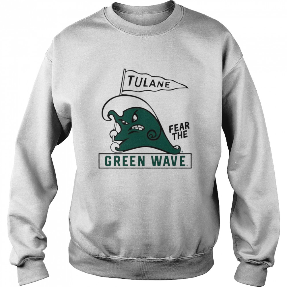 Retro Homefield Apparel Tulane Green Wave Unisex Sweatshirt