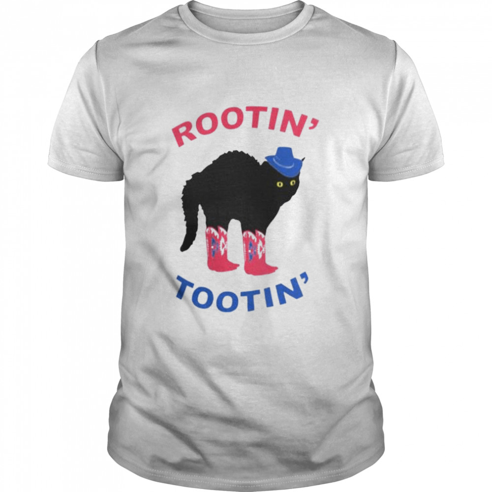 Rootin Tootin Cat Cowboy Cat Tee  Classic Men's T-shirt