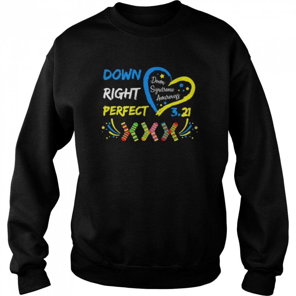 World Down Syndrome Day Awareness Socks 21 March t-shirt Unisex Sweatshirt