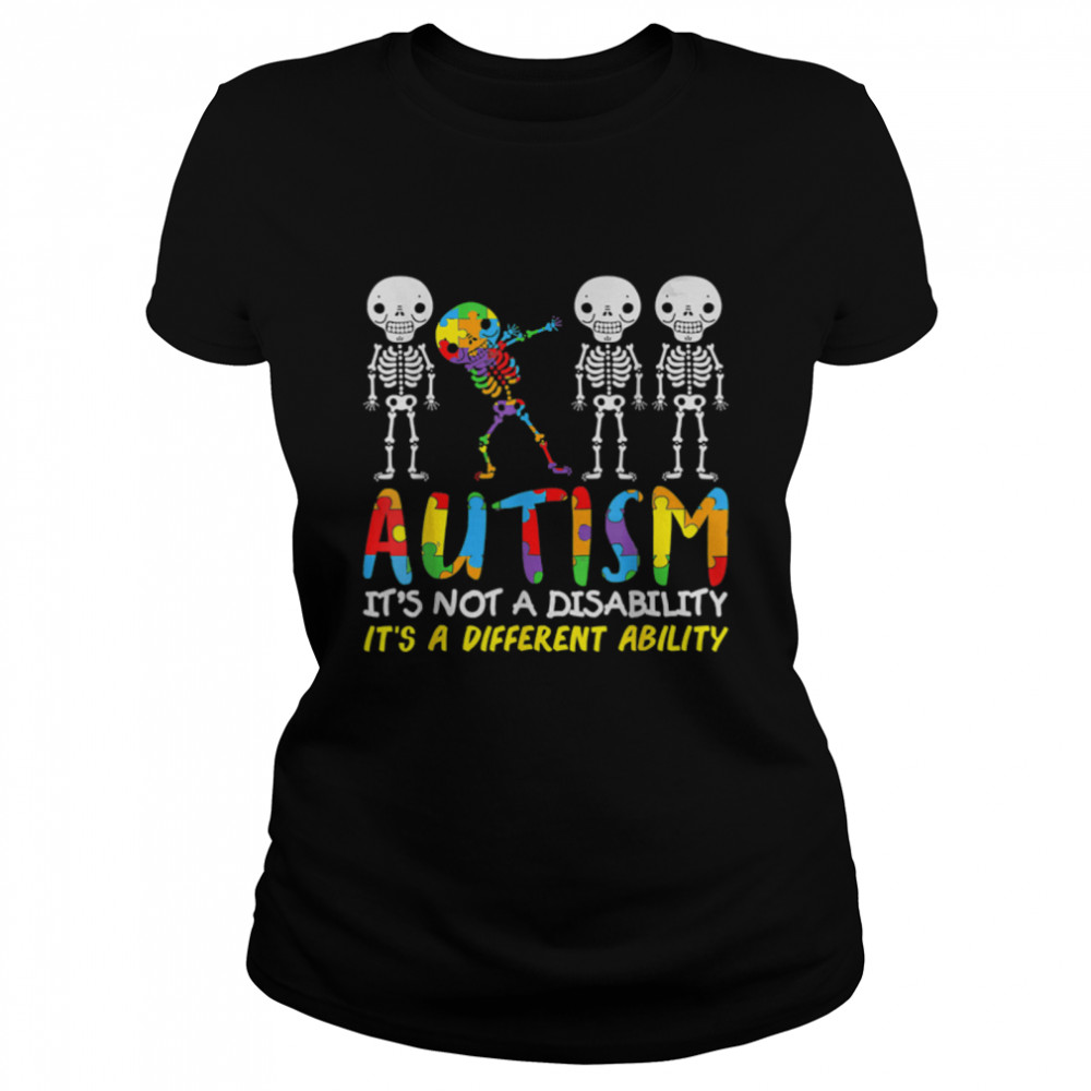 AUTISM AWARENESS Support Autism Kids for Mom Dad T- B09VD3M2WQ Classic Women's T-shirt