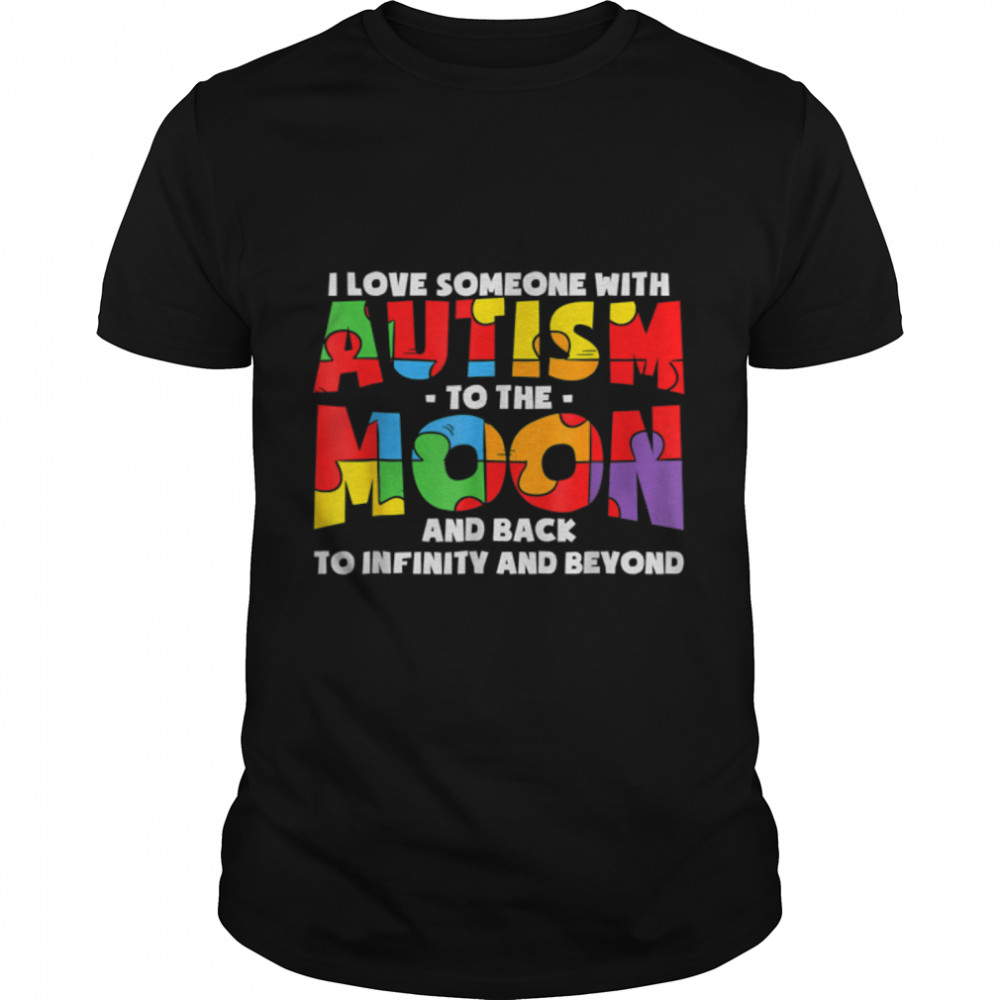 AUTISM AWARENESS Support Autism Kids for Mom Dad T- B09VD3R37Q Classic Men's T-shirt