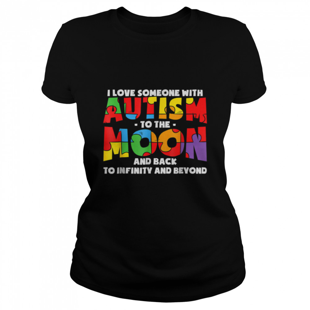 AUTISM AWARENESS Support Autism Kids for Mom Dad T- B09VD3R37Q Classic Women's T-shirt