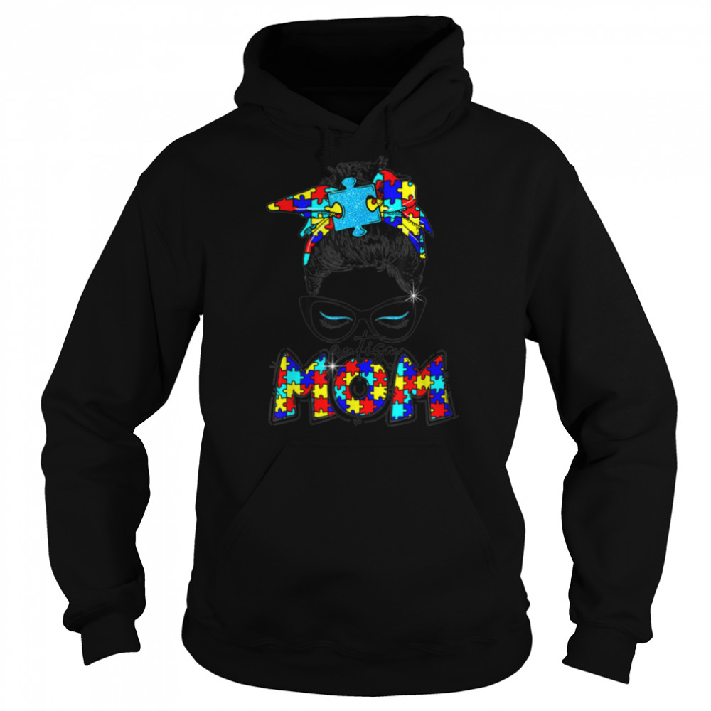 Autism Mom Chil D Messy B Un Awareness April And Mother’s T- B09VD33M9C Unisex Hoodie