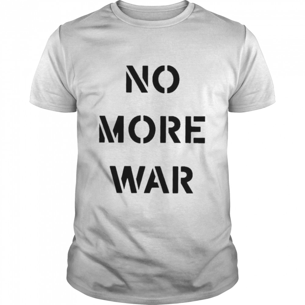 No More War We Stand With Ukraine shirt Classic Men's T-shirt