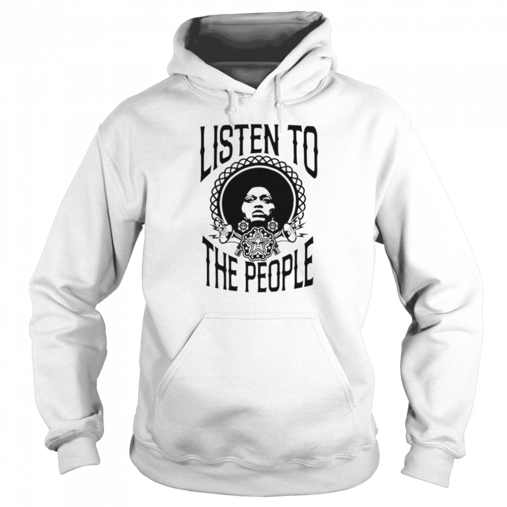 Obey listen to the people shirt Unisex Hoodie