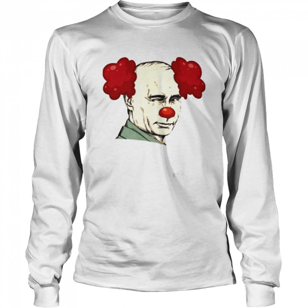 Putin Clown shirt Long Sleeved T-shirt