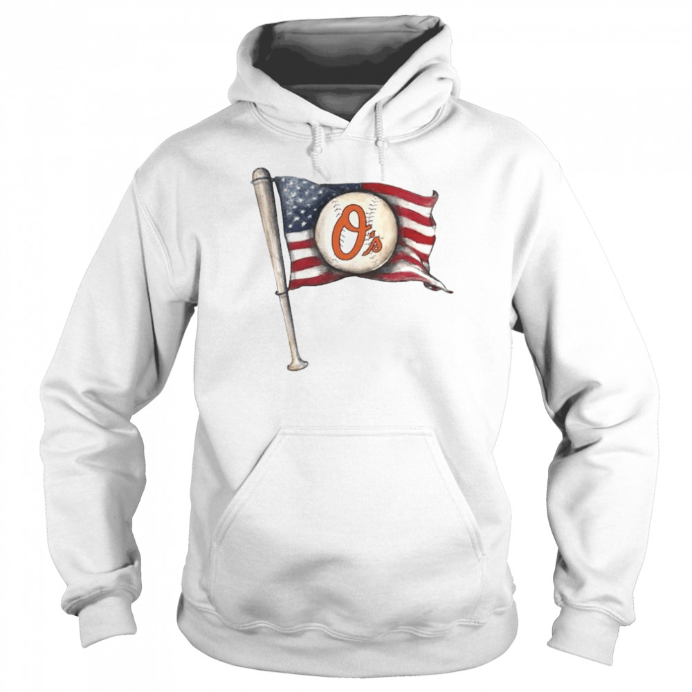 orioles american flag shirt