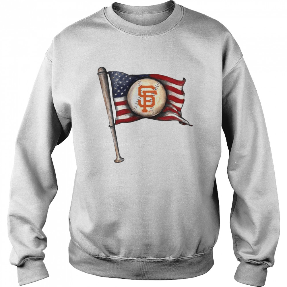 San Francisco All Team Sports Warriors 49ers And Giants American Flag Shirt,  hoodie, sweater, long sleeve and tank top