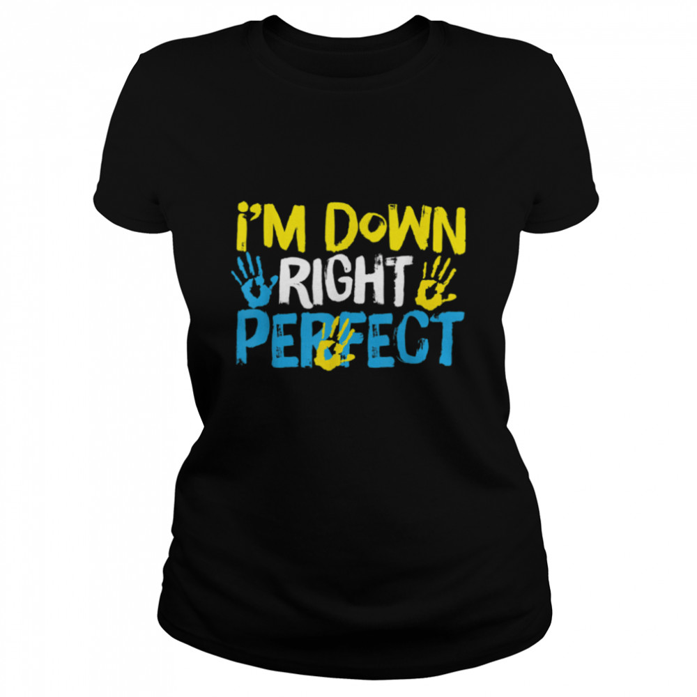 World Down Syndrome Day  Awareness for Kids Mom Dad T- B09VP2B5P2 Classic Women's T-shirt