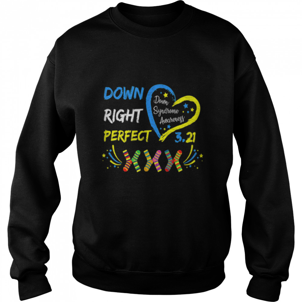 World Down Syndrome Day Awareness Socks 21 March T- B09VNYK2C2 Unisex Sweatshirt