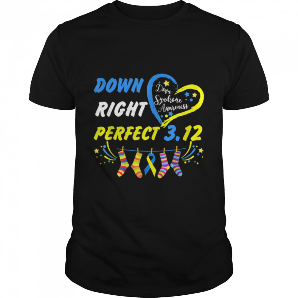 World Down Syndrome Day Awareness Socks March 21 T-Shirt B09VNN488W