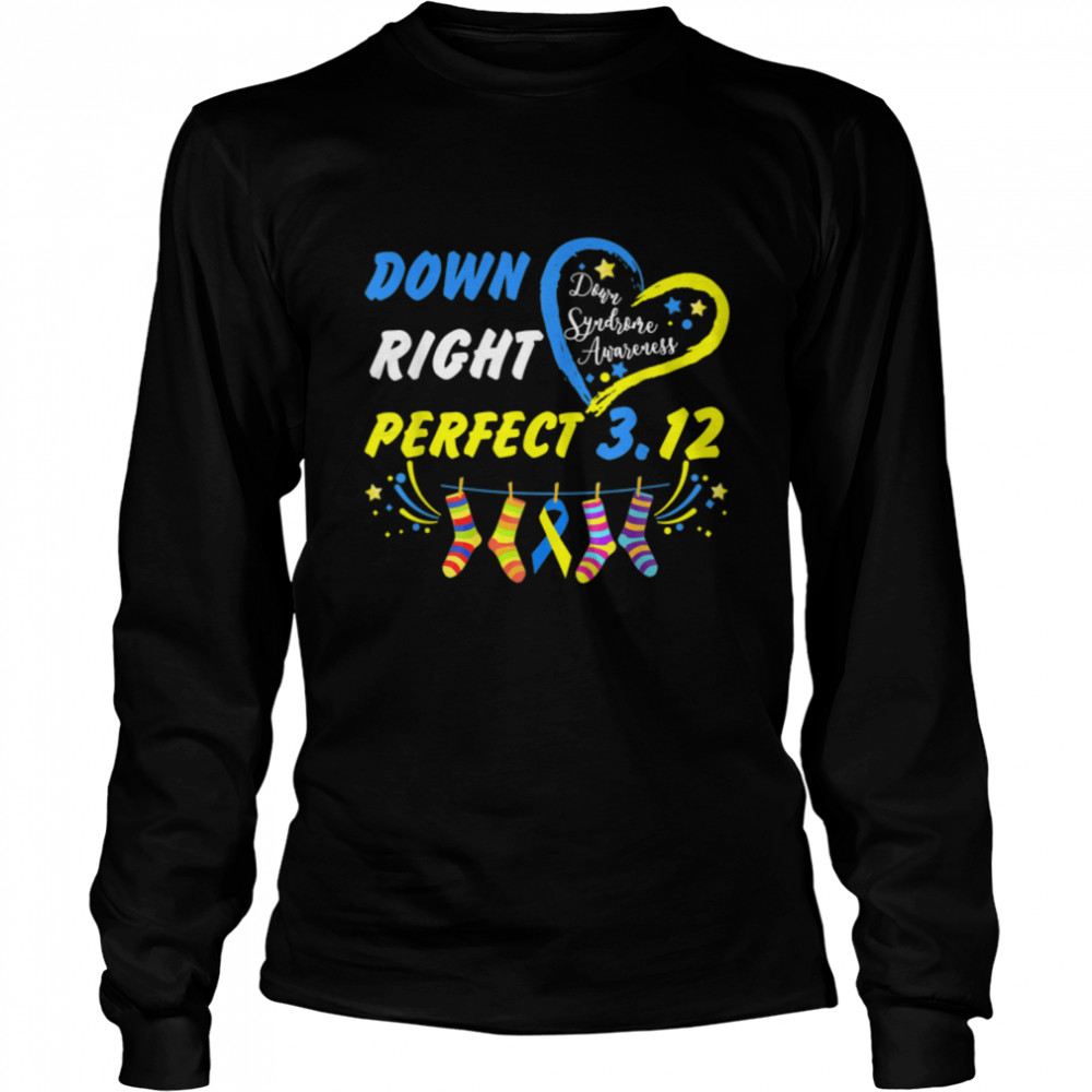 World Down Syndrome Day Awareness Socks March 21 T- B09VNN488W Long Sleeved T-shirt