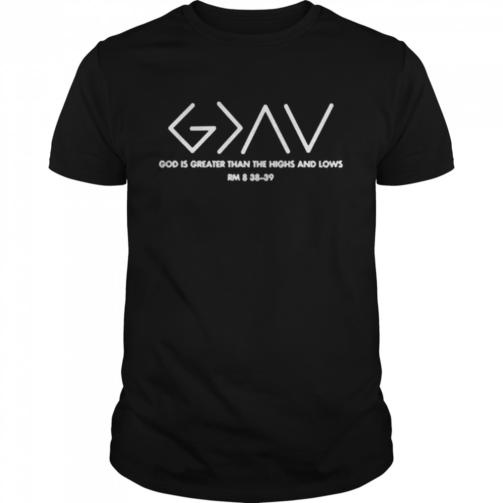 Rinsolaaaa God Is Greater Than The Highs And Lows Rm 8 38-29 Shirt